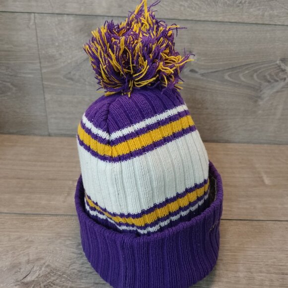 Los Angeles Lakers Beanie Hat Purple Gold Pom Pom NBA | eBay Vintage Minneapolis LA Lakers Winter Hat Cap Beanie Purple Gold Pom Pom MPLS
